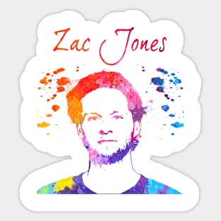 Zac Jones Sticker